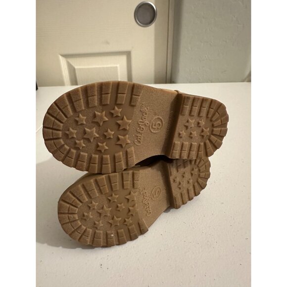 Cat & Jack Toddler Girl’s Emmaline Zipper Boots Cognac size 5 NWT - Picture 5 of 6